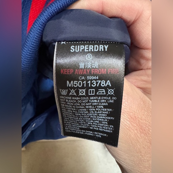 Superdry Men’s Vintage Sukajan Bomber Jacket - Picture 8 of 12